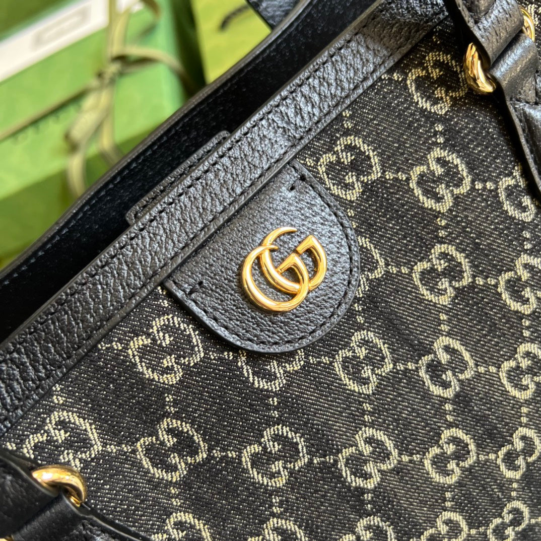 Gucci Ophidia Leather Monogram Tote Style 3