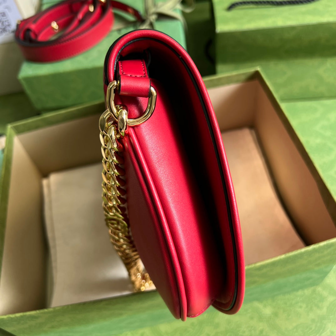 Gucci Blondie Leather Chain Shoulder Bag Style 4