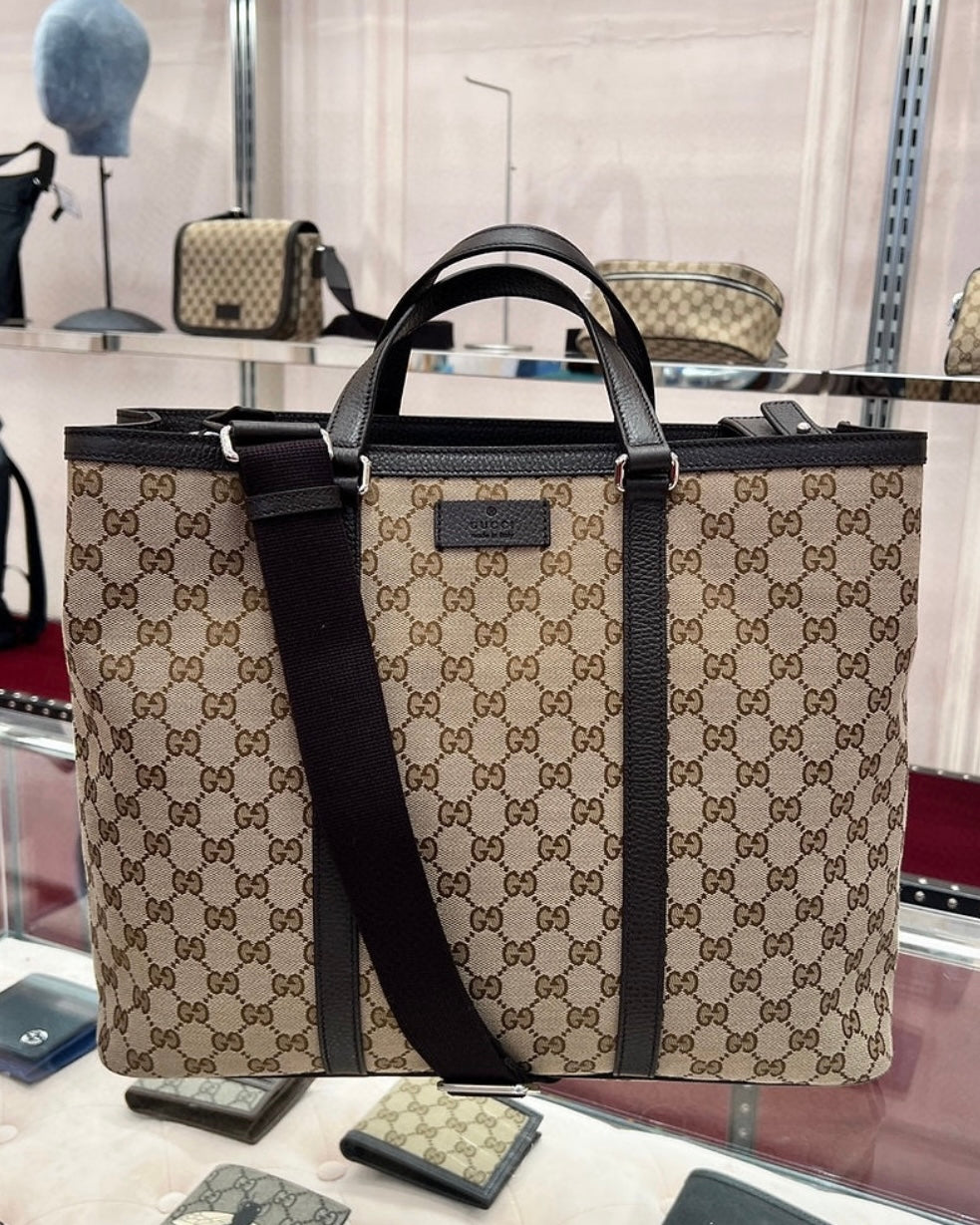 Gucci Canvas Tote
