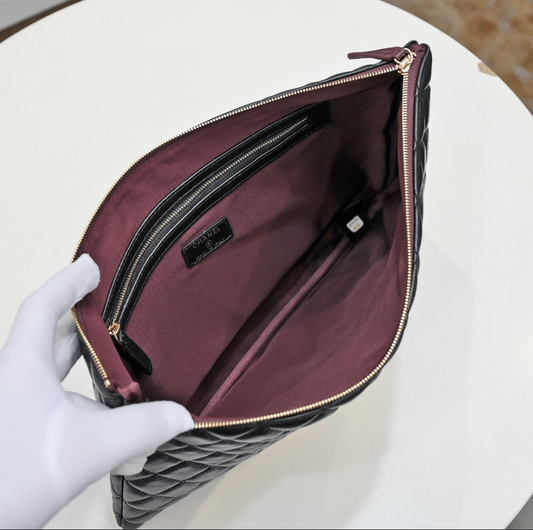 Chanel big handbag clutch