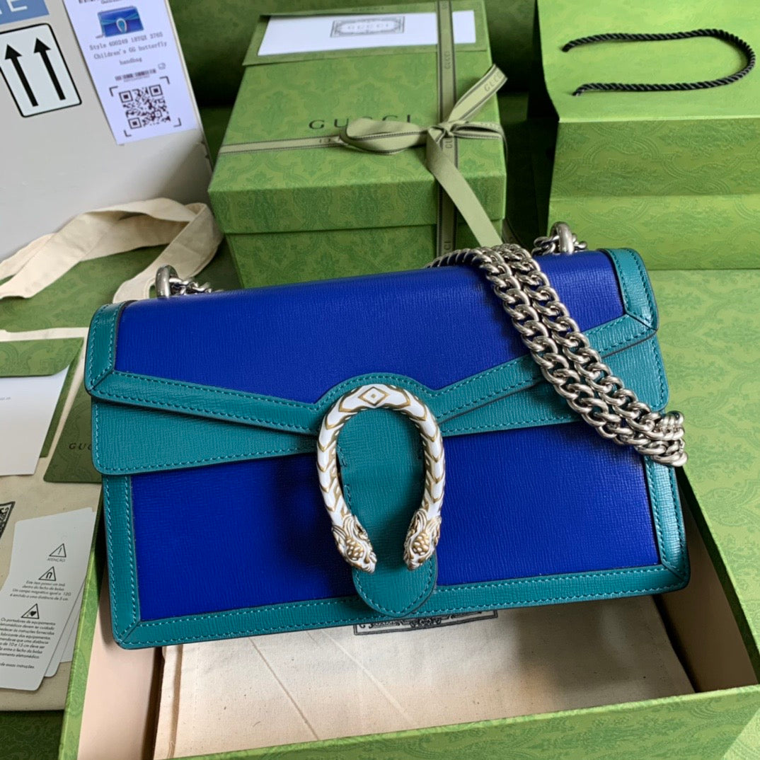 Gucci Monogram Chain Leather Crossbody