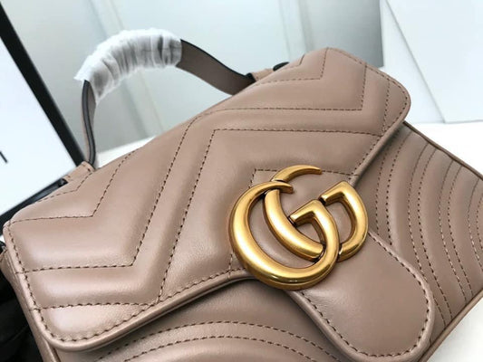 Gucci Leather Chain Shoulder Bag Style 7