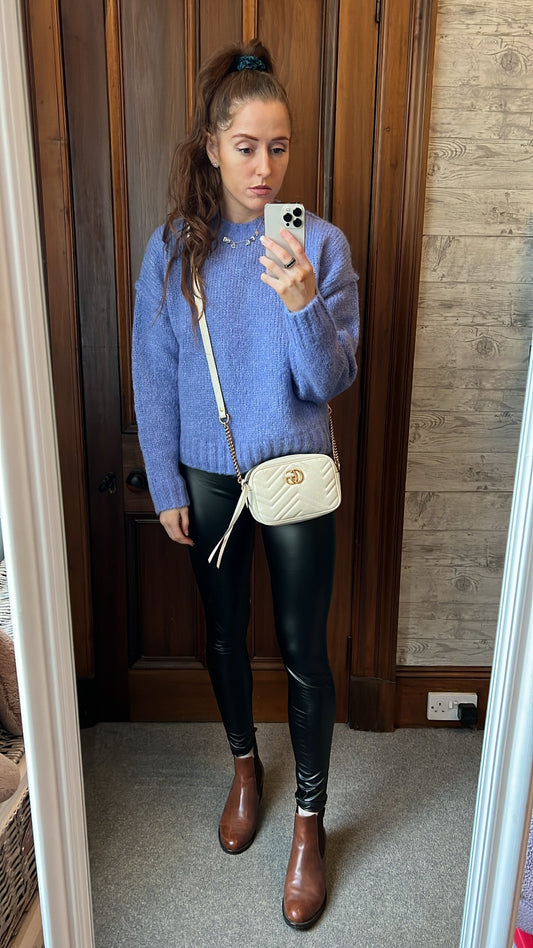 Gucci Chain Leather Shoulder Bag