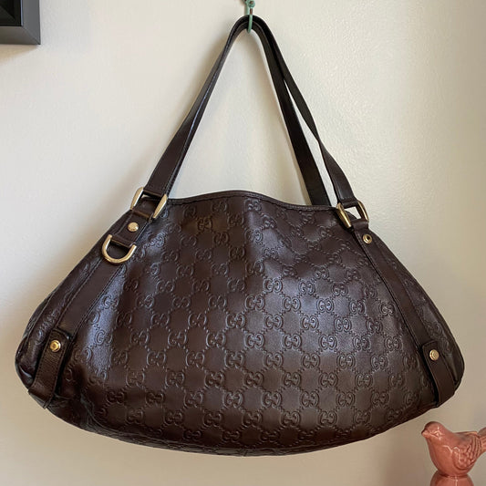 Gucci Leather Shoulder Bag