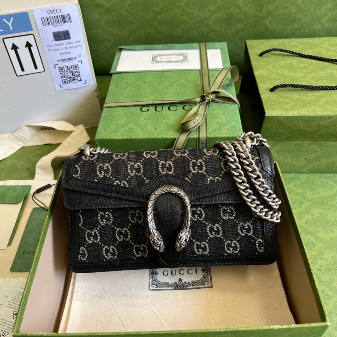 Gucci Dionysus Leather Chain Shoulder Bag Style 10