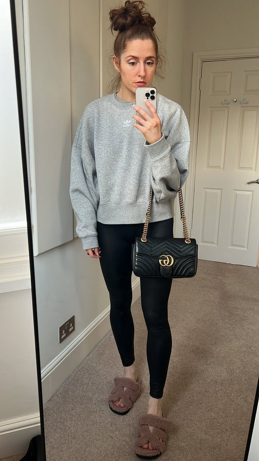 Gucci Lou Chain Leather Shoulder Bag