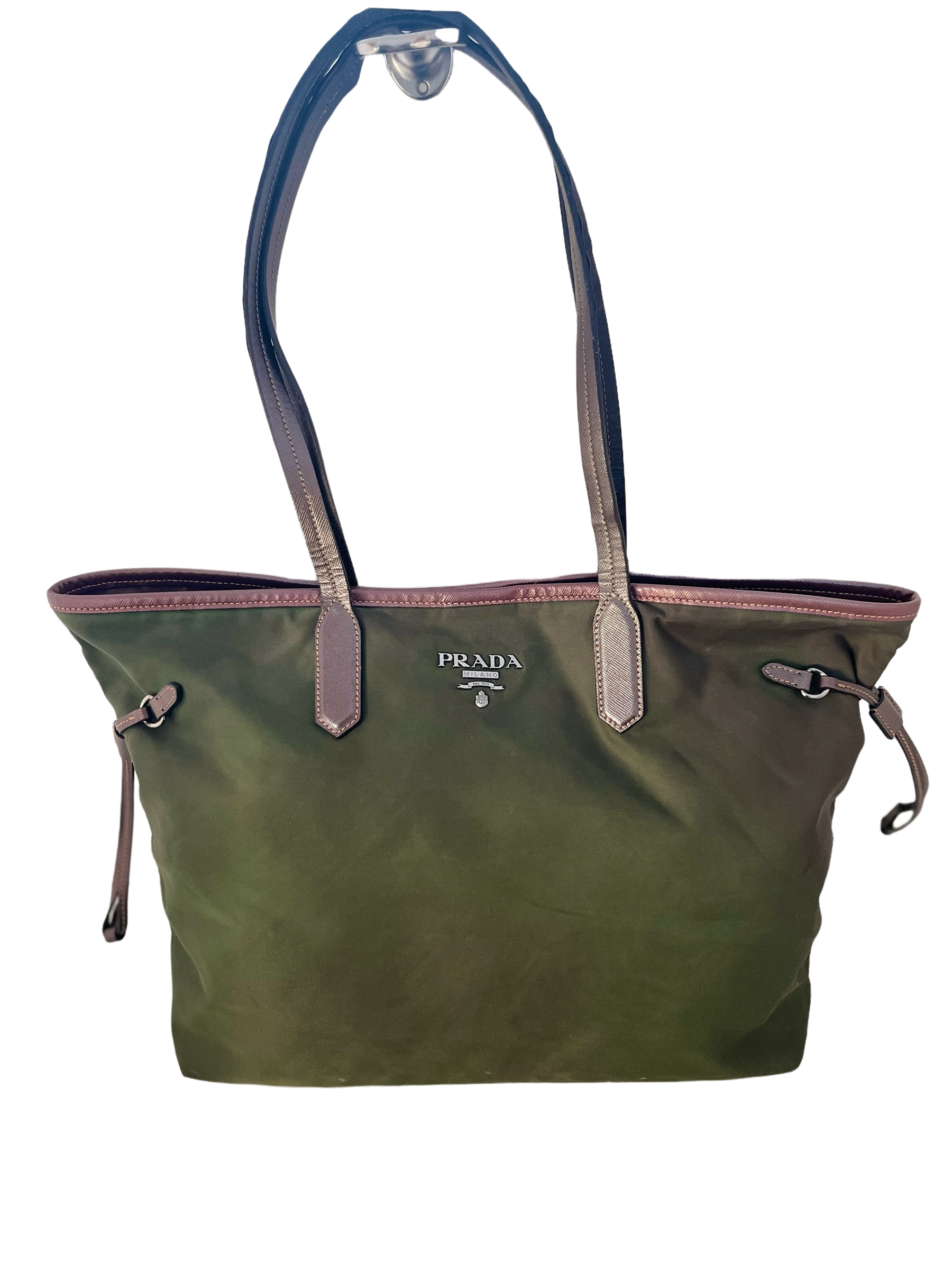 Prada Grøn ToteBag Luxury Handbag
