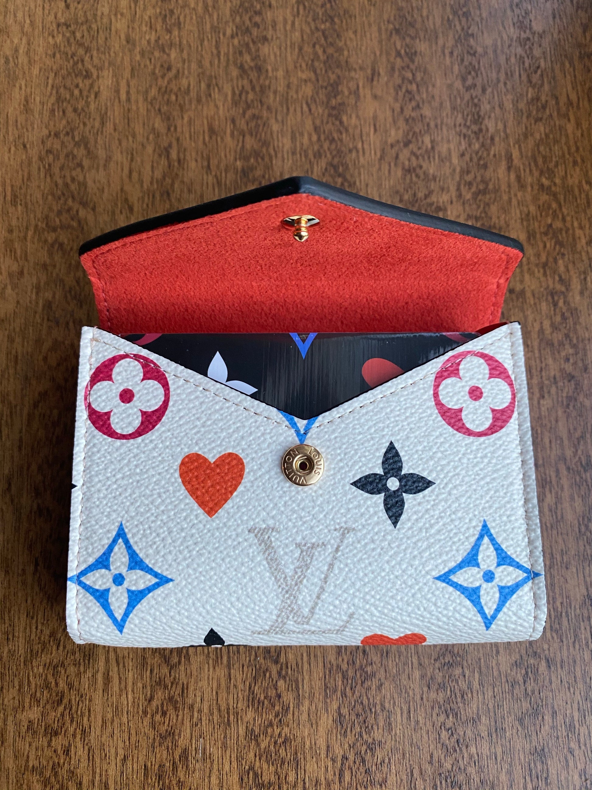 Louis Vuitton Game On Playing Cards and Pouch Arsene