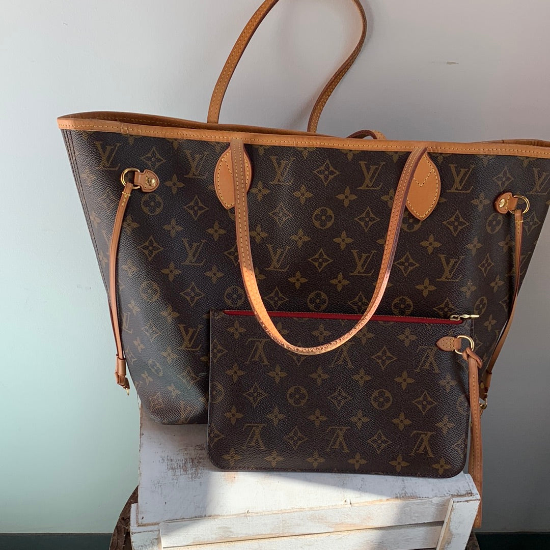 Louis Vuitton monogram Neverfull with Pochette