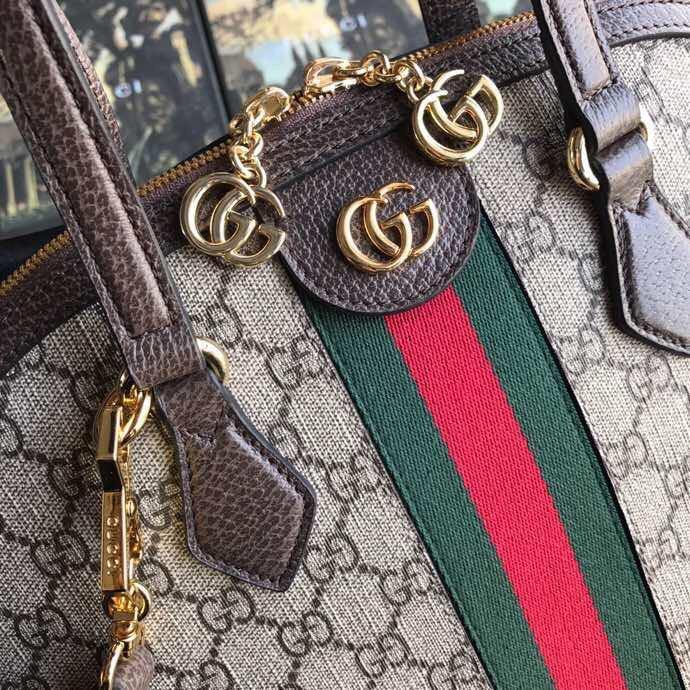 Gucci Ophidia Leather Chain Shoulder Bag Style 4