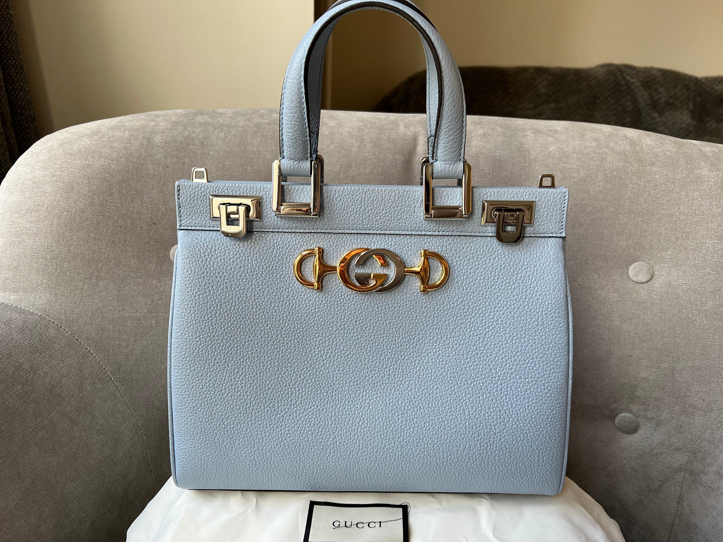 Gucci Leather Tote Style 52