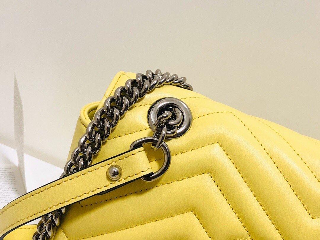 Gucci Monogram Chain Leather Crossbody