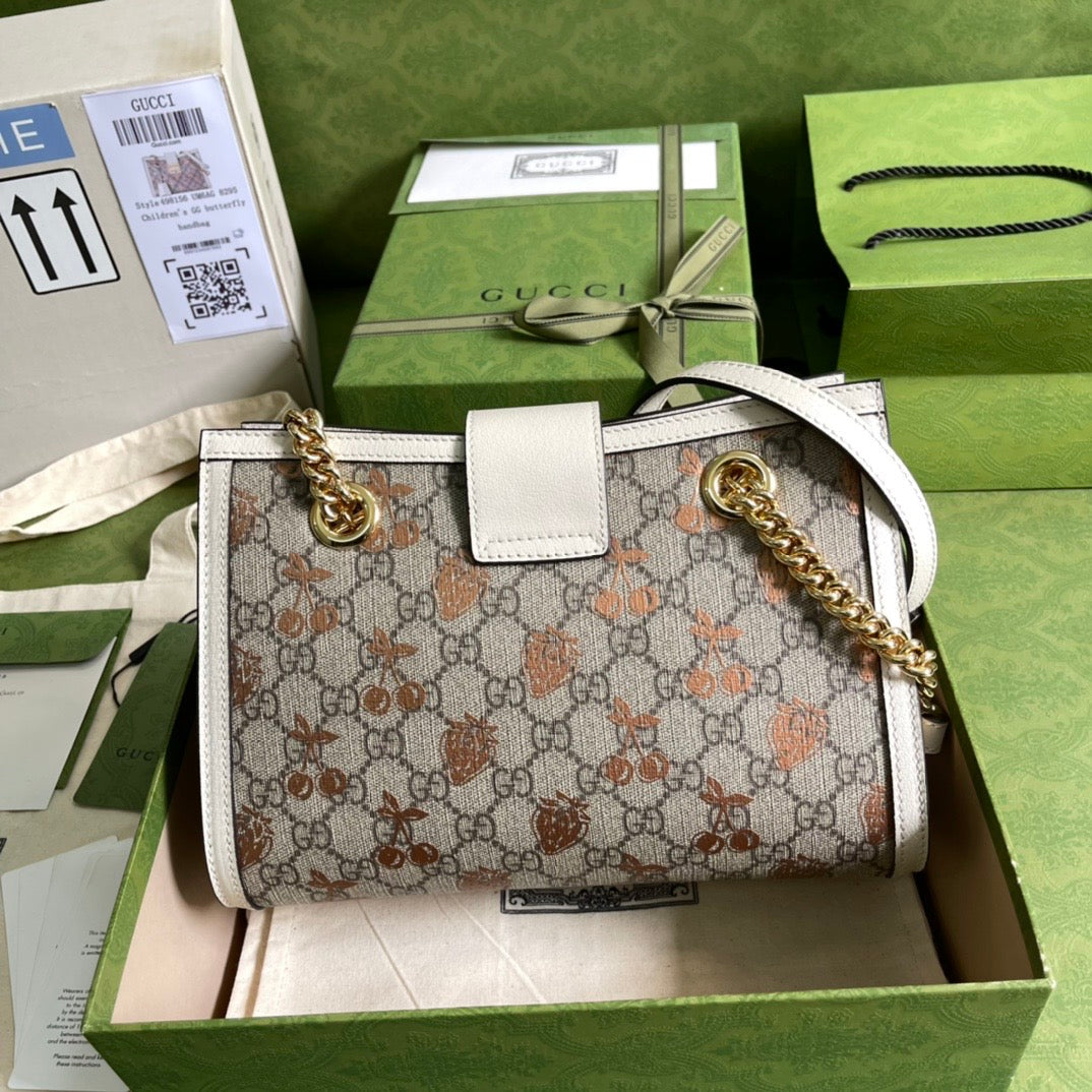 Gucci Padlock Leather Chain Tote Style 3
