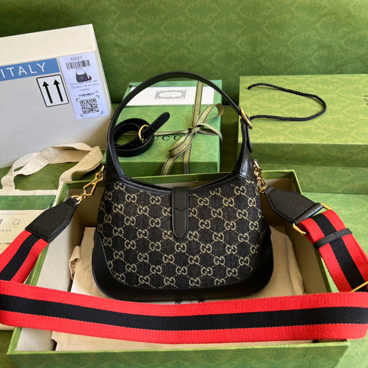 Gucci Leather Top Handle Shoulder Bag