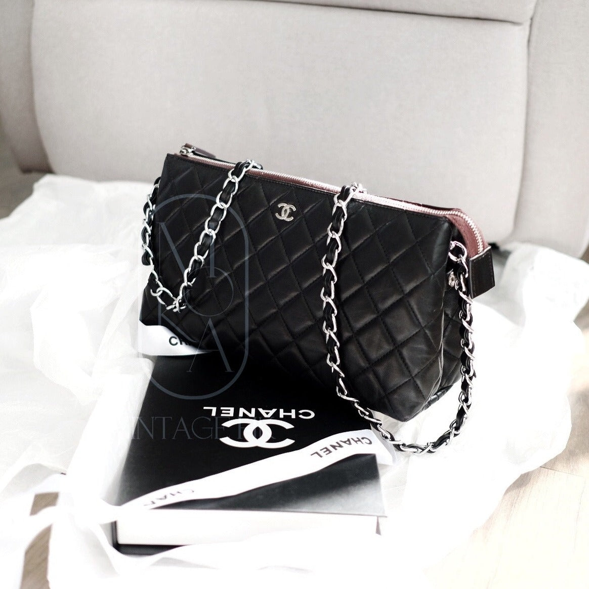 Chanel Matelassé Clutch Bag - Lynora Bags