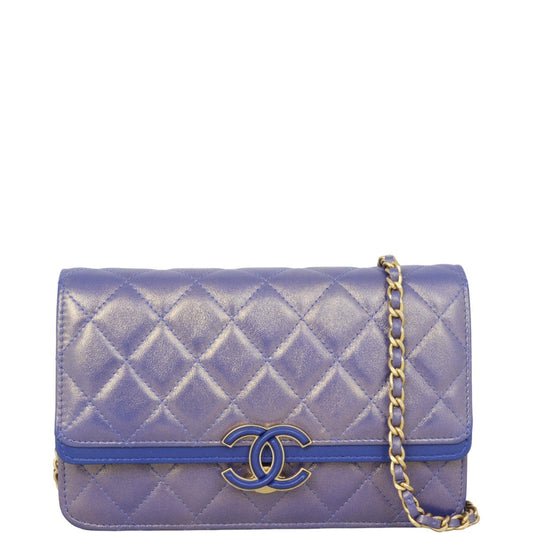 Chanel Iridescent Wallet on Chain