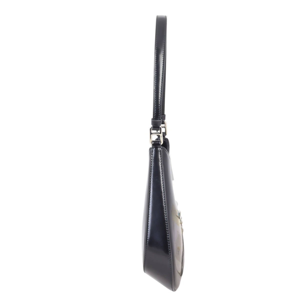 Prada Cleo Shoulder Bag Brushed Leather