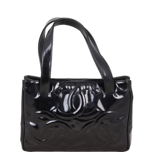 Chanel Triple CC Mini Tote Patent
