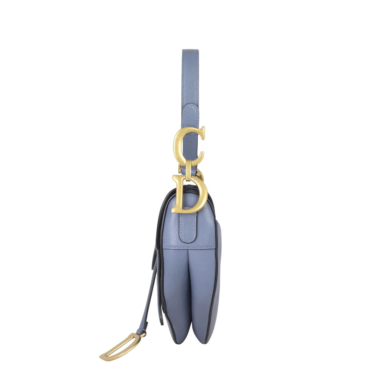 Dior Saddle Bag with Embroidered Strap