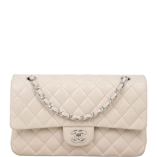 Chanel Classic Double Flap Medium | Light Beige