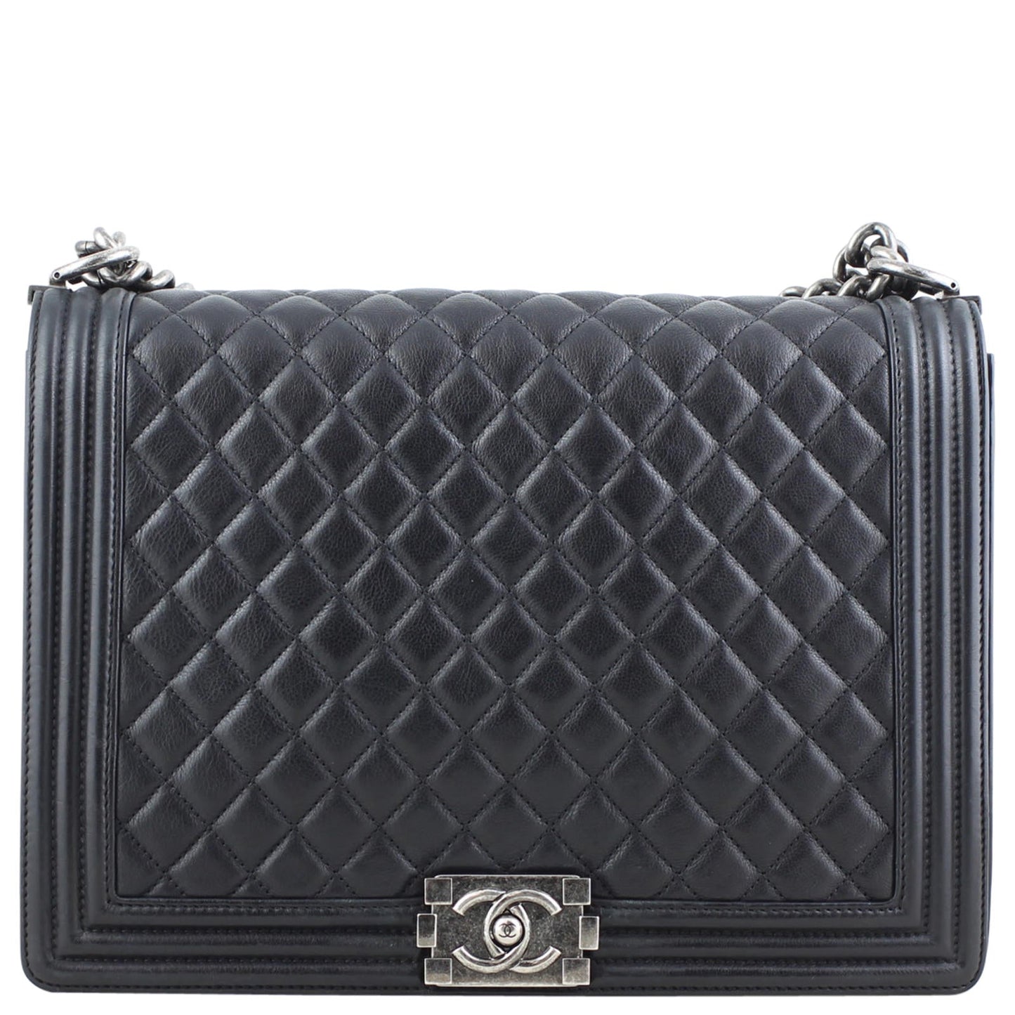 Chanel Boy Large | Black 17 Series