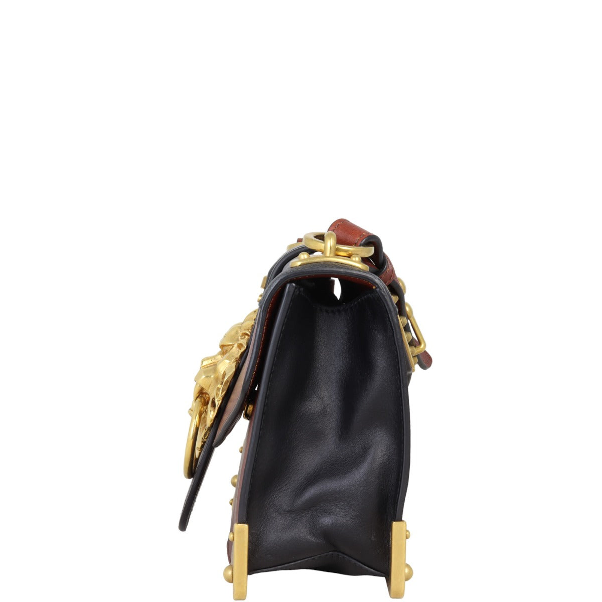Prada Cahier Shoulder Bag Animalier