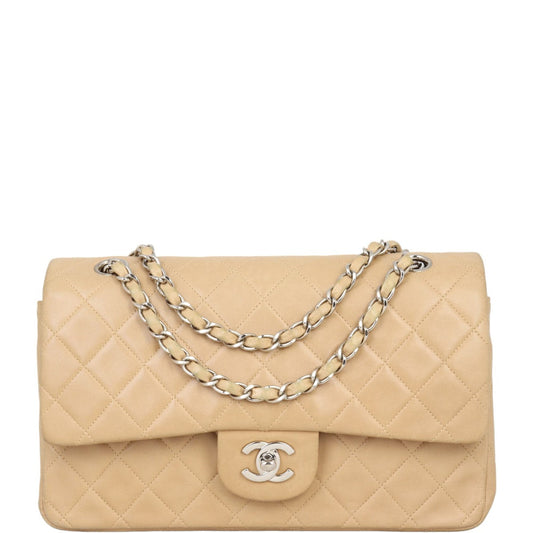 Chanel Classic Double Flap Medium | Beige Vintage