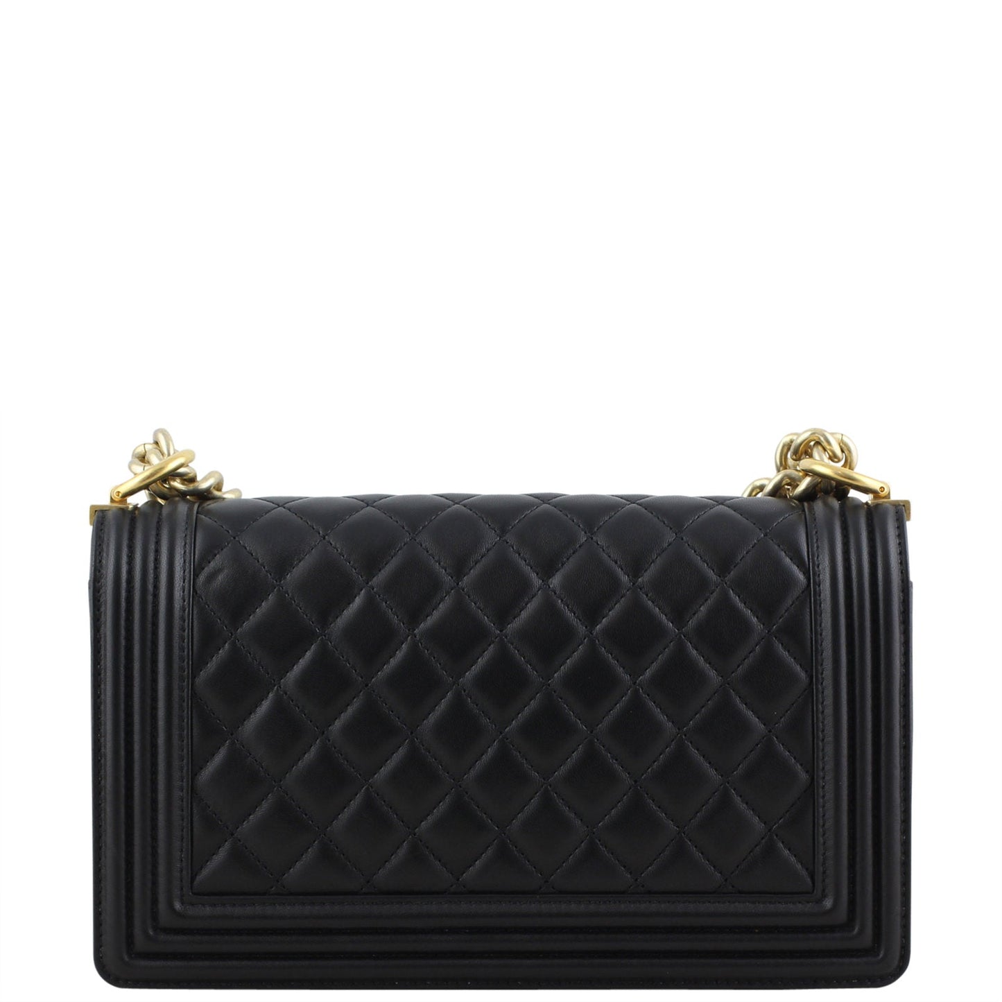 Chanel Boy Old Medium | Black 21 Series