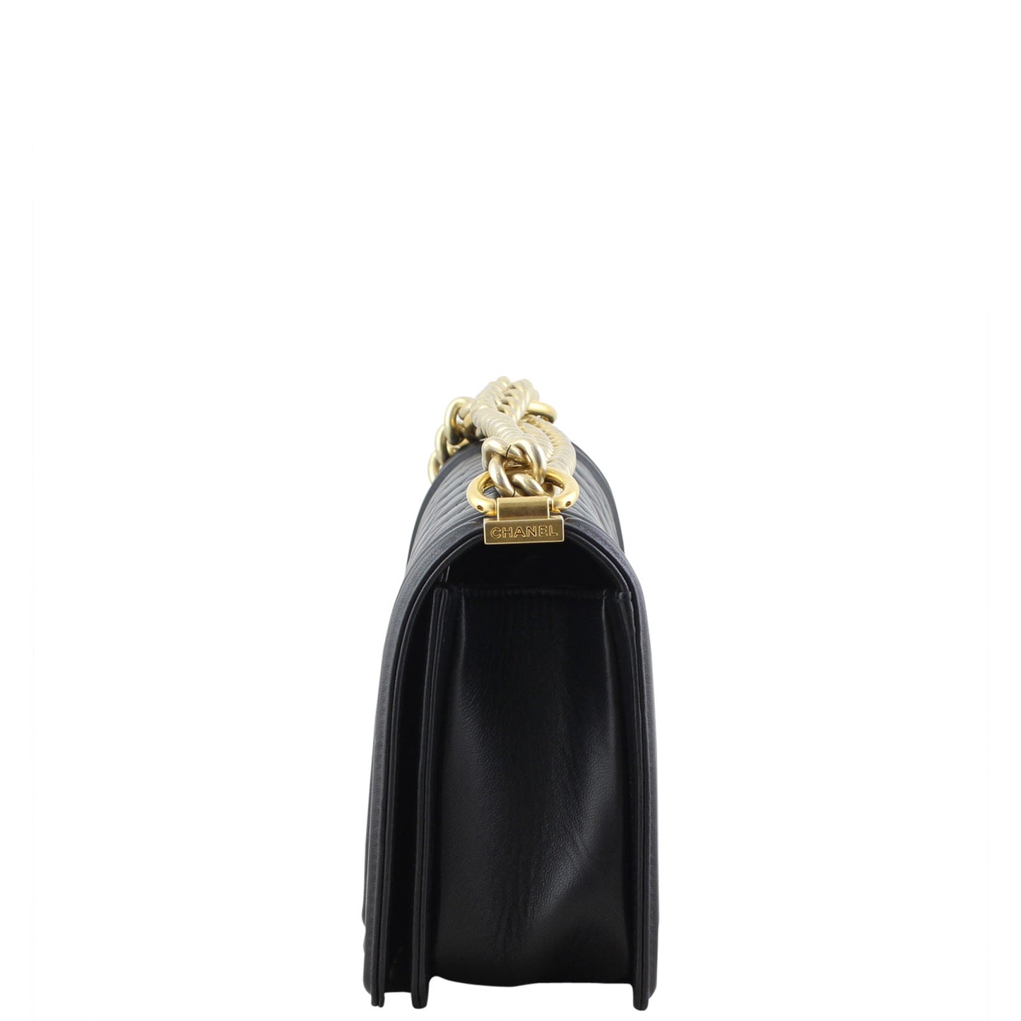Chanel Boy Old Medium | Black 21 Series
