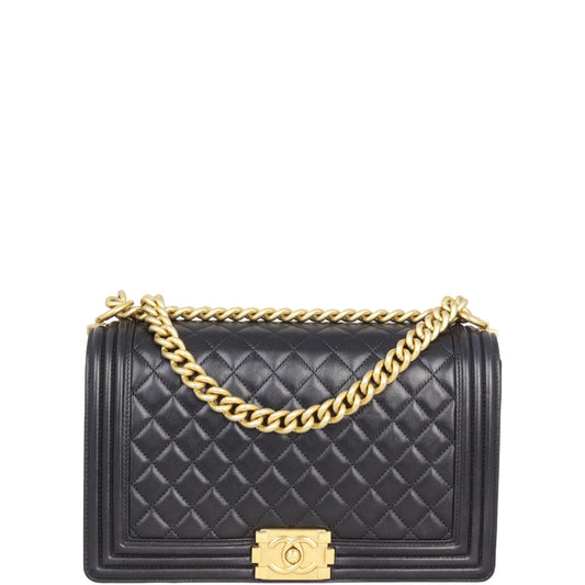 Chanel Boy New Medium | Black 23 Series