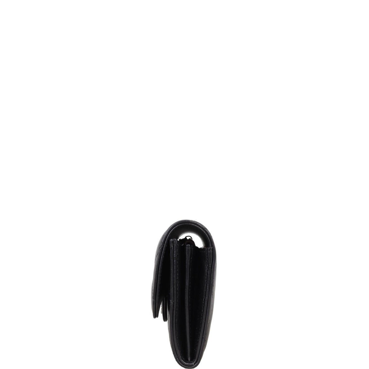 Chanel Classic Flap Long Wallet | Black Diamond