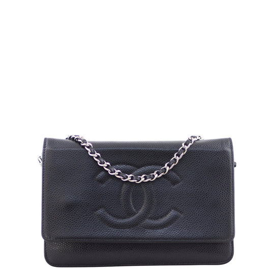 Chanel Timeless Wallet on Chain | Black SHW