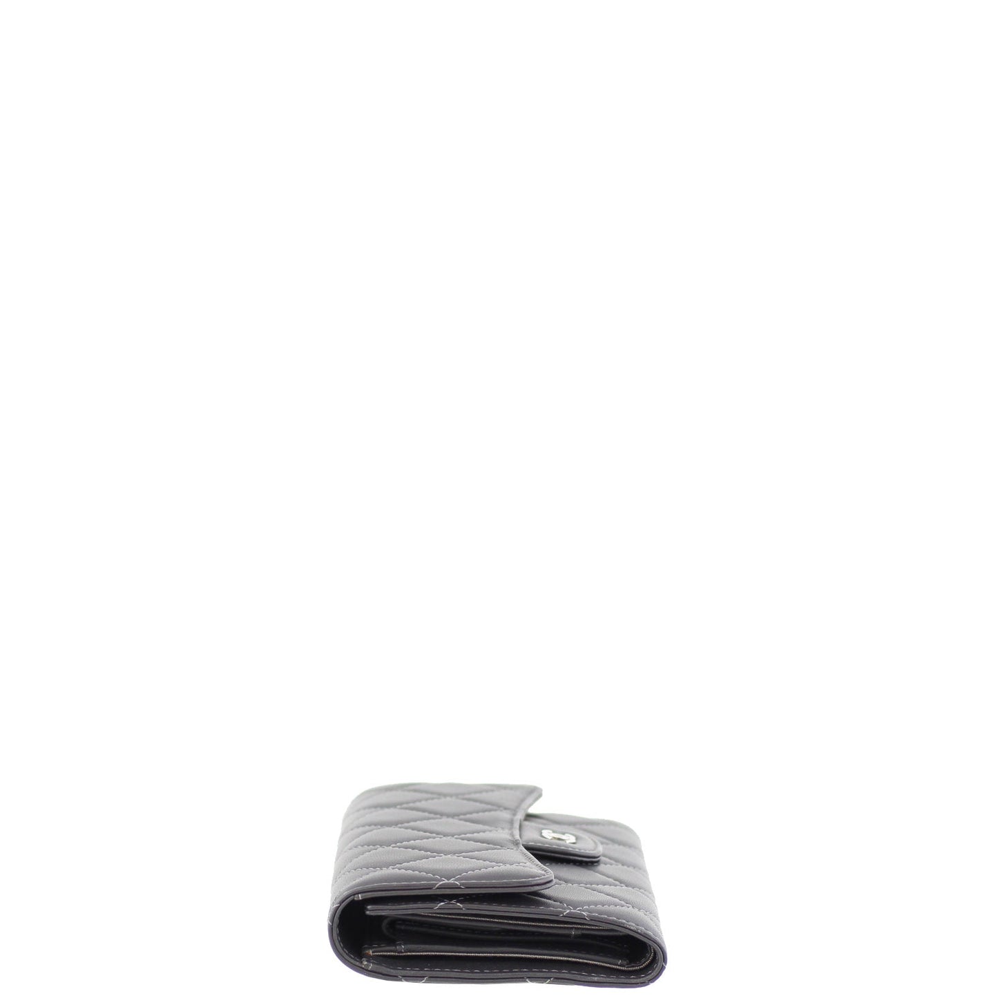 Chanel Classic Flap Wallet | Dark Grey