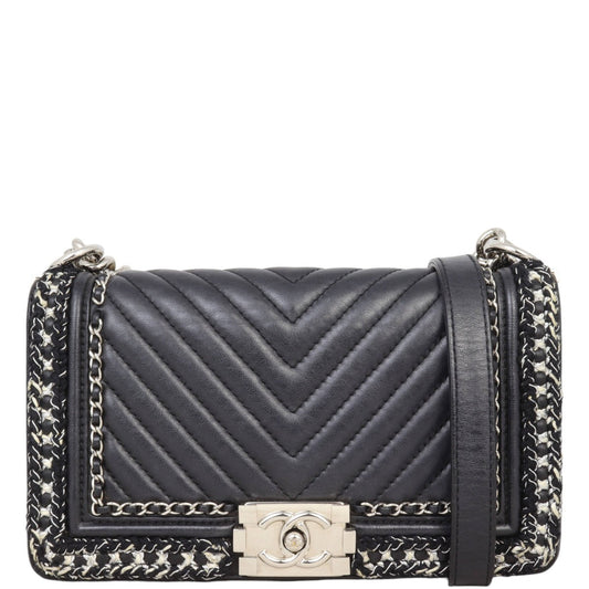 Chanel Boy Old Medium Chain Around Chevron