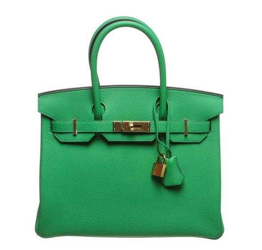 HermesBirkin 30 Bamboo GHW