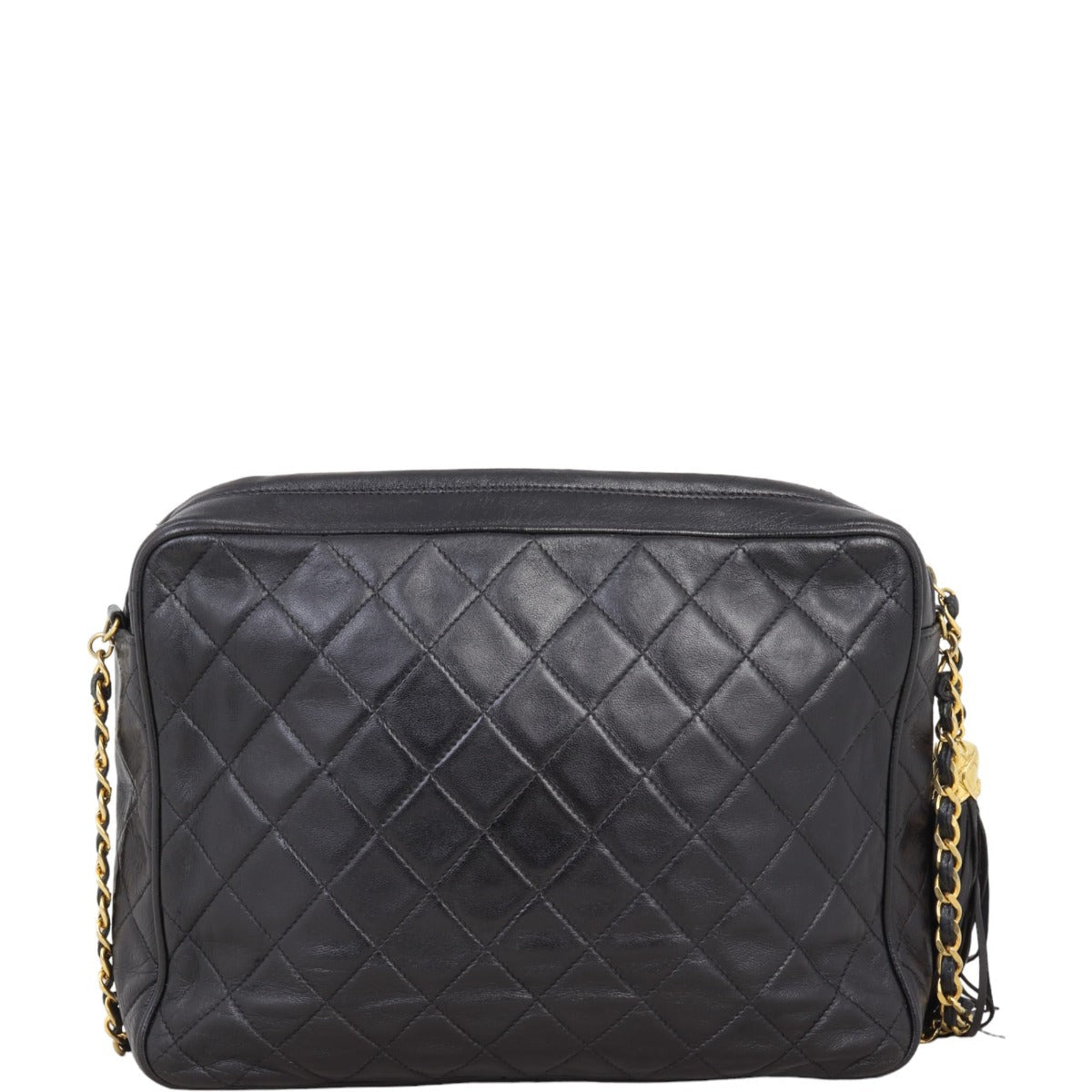 Chanel Camera Tassel Bag Medium | Black