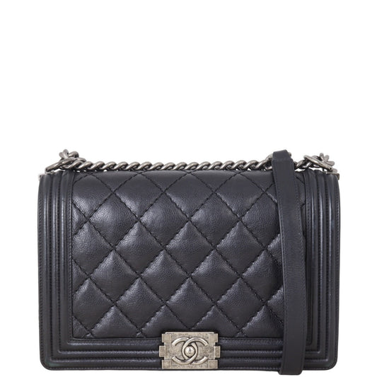 Chanel Boy New Medium Wild Stitch