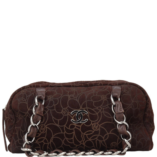 Chanel Camellia Bowling Bag