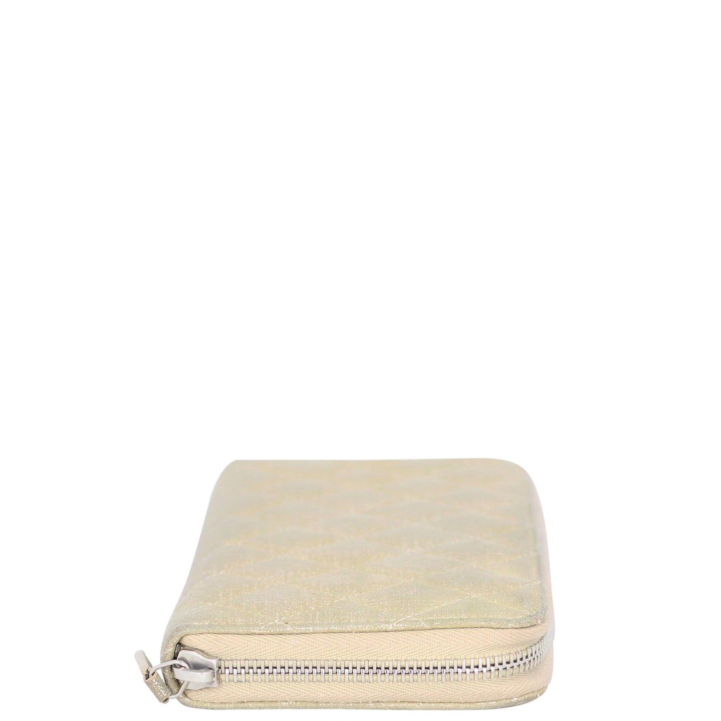 Chanel Iridescent Goatskin Zippy Wallet