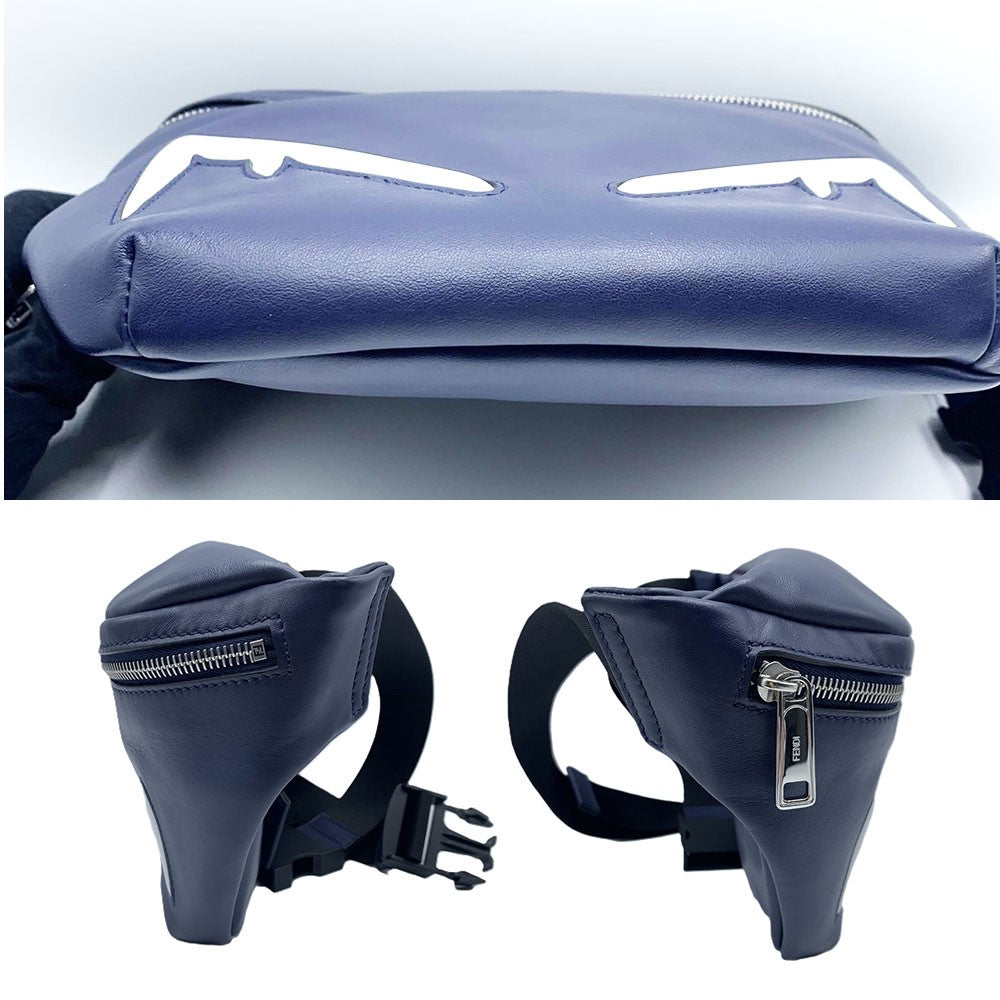 Fendi Kan I Mini Leather 2way Bag
