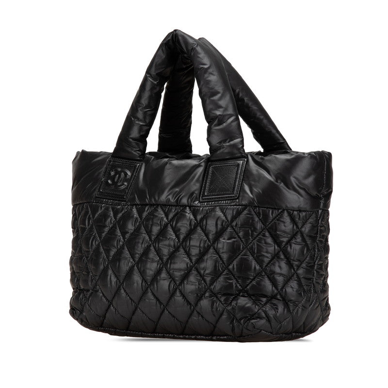 Chanel Coco Cocoon Matelasse Nylon Leather Handbag