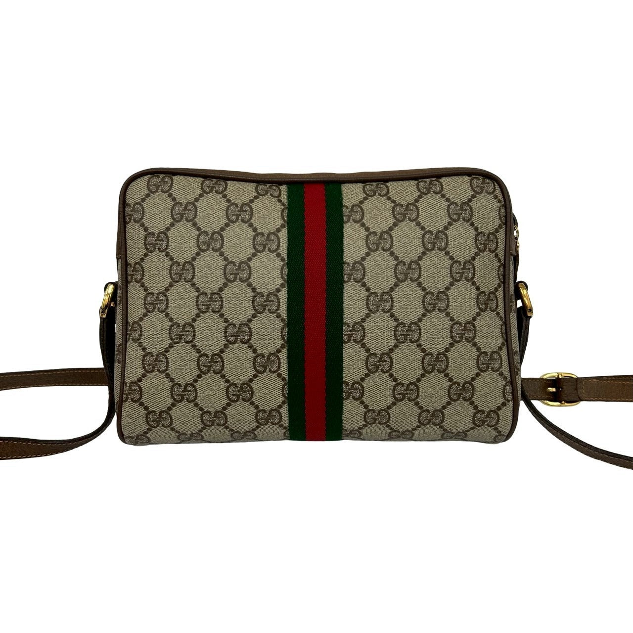 Gucci GG Logo PVC Leather Shoulder Bag