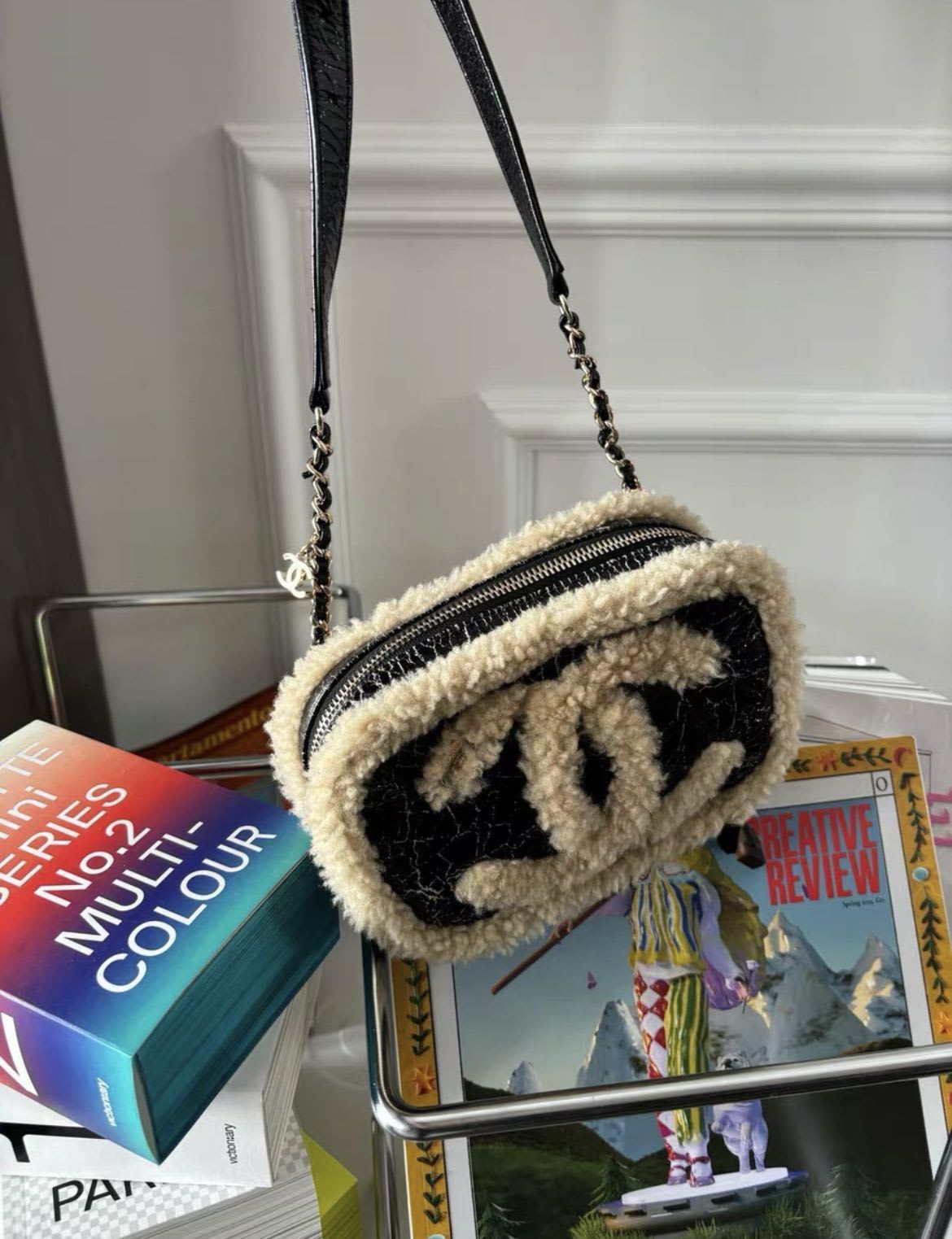 Chanel fur bag 2019