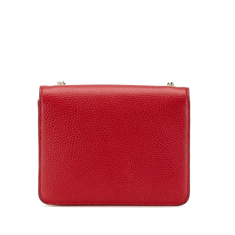 Gucci Interlocking G Leather Shoulder Bag