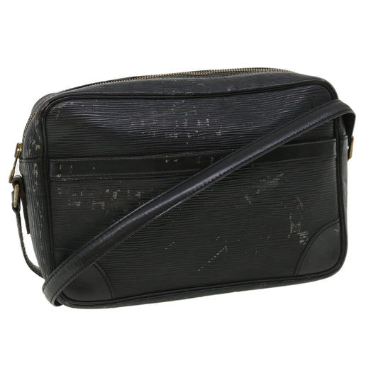 LOUIS VUITTON Epi Trocadero 27 Shoulder Bag Black M52312 LV Auth jk2981