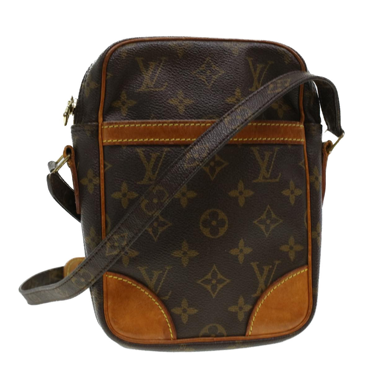 LOUIS VUITTON Monogram Danube Shoulder Bag LV Auth
