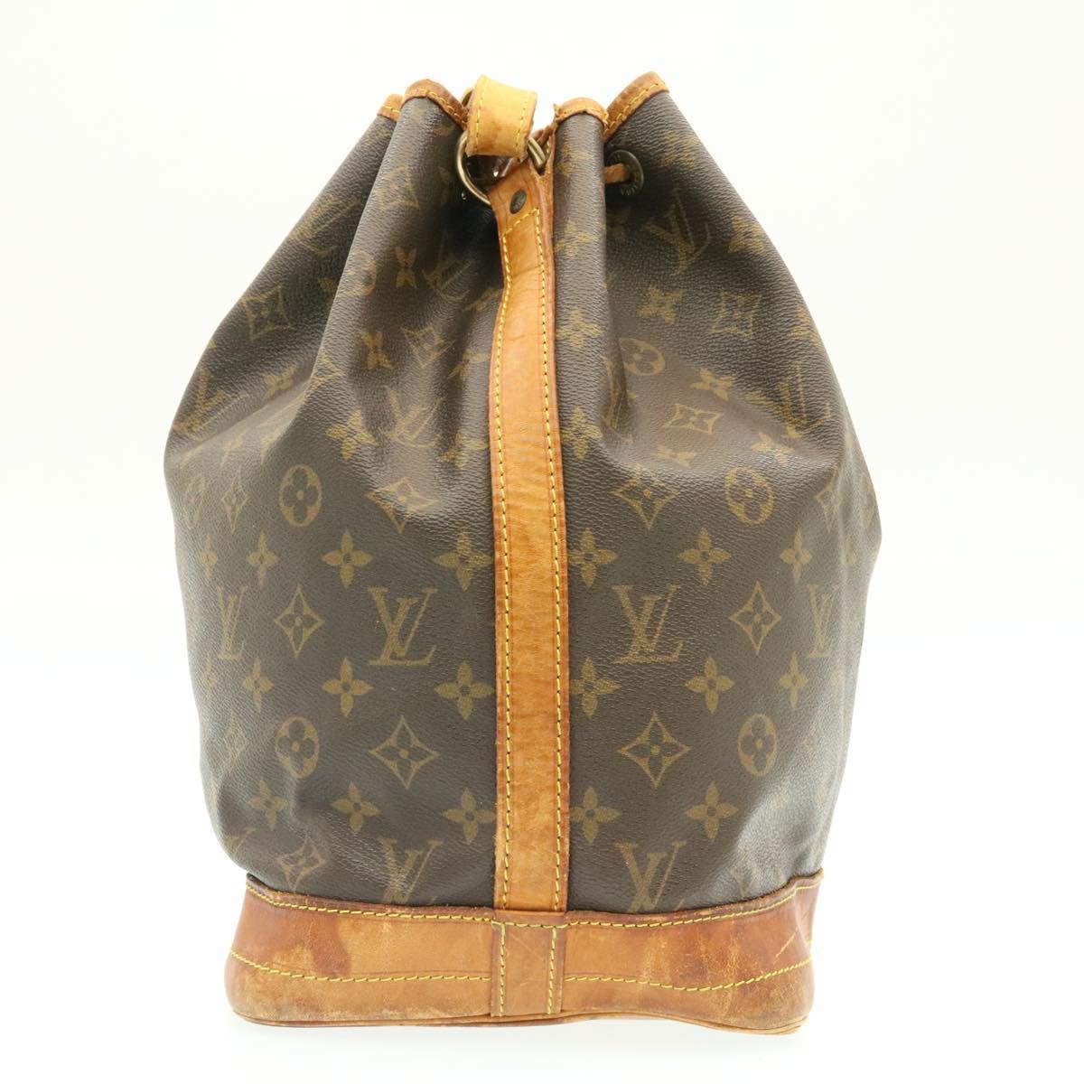 LOUIS VUITTON Monogram Noe Shoulder Bag M42224 LV Auth jk495
