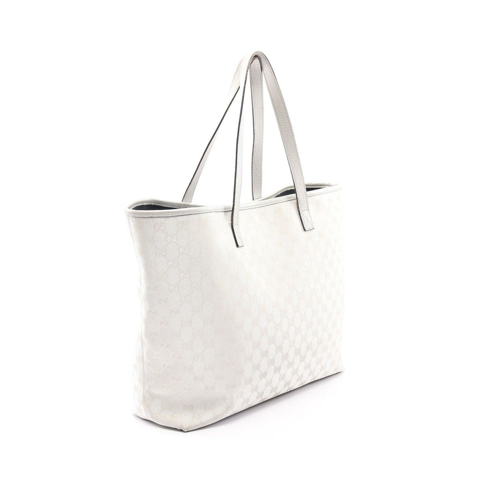 Gucci Leather Canvas Tote