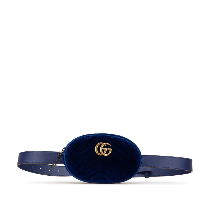 Gucci GG Marmont Velvet Waist Bag