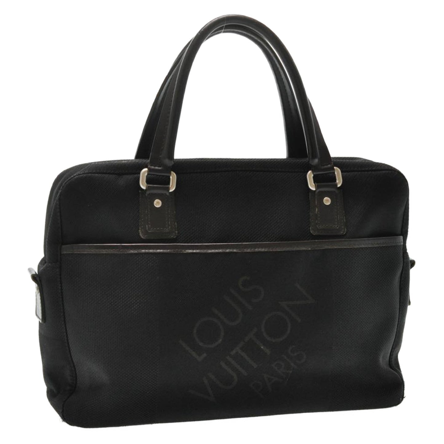 LOUIS VUITTON Damier Geant Yak Hand Bag Black Noir M93082 LV kh356